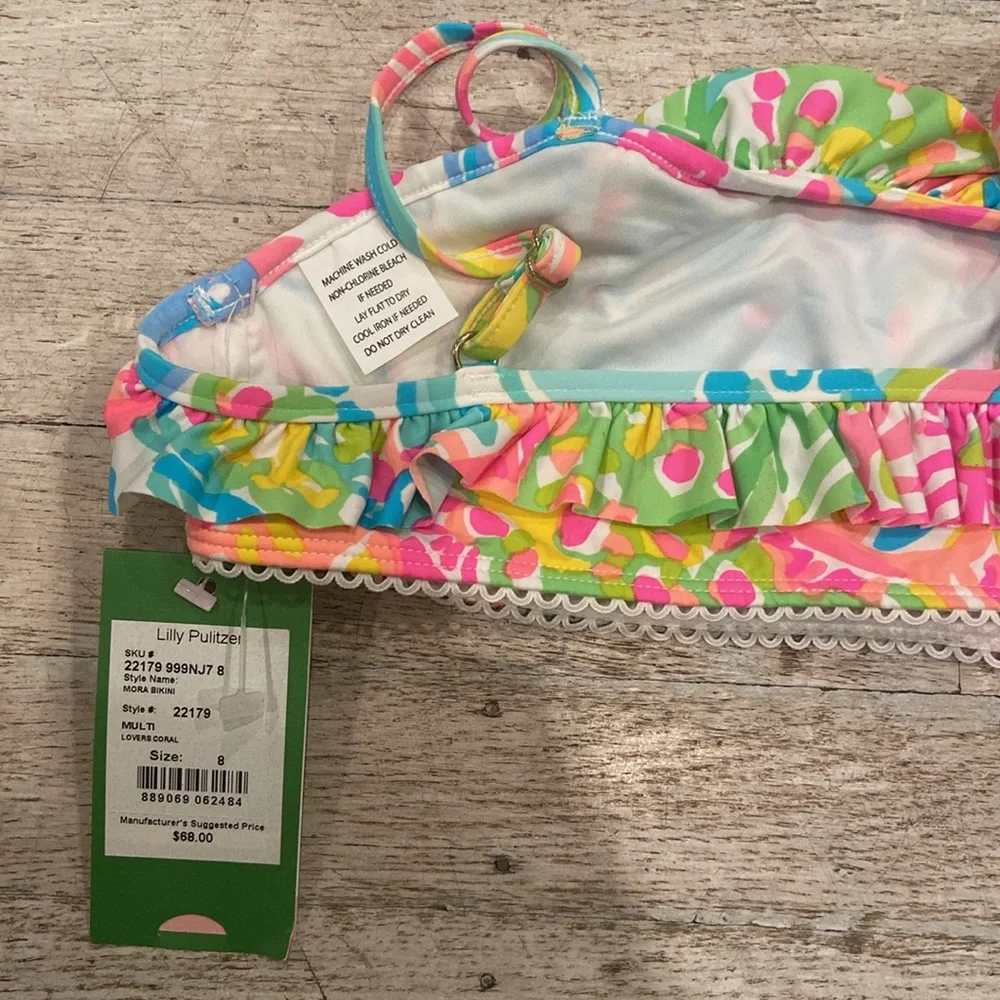 lilly pulitzer Mora Bathing suit top size 8 new with tags. - Picture 5 of 8